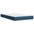 vidaXL vidaXL Box spring postelja z vzmetnico modra 120x190 cm blago, (21310051)