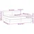 Vidaxl Box spring postelja z vzmetnico črna 200x200 cm umetno usnje