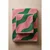 Zelena/rožnata bombažna brisača 50x70 cm Waves – Jotex