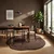 Rjava preproga 160x230 cm Pebble – ESTE