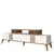 Hanah Home TV komoda Eylul, 168x39x51 cm, Bela
