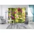 artgeist Paravan Summer Flowers I, 5-Delni, Enostranski