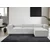 Atelier del Sofa Ugaona garnitura Fora 296x66x185cm Siva