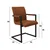 MID.YOU NIHAJNI STOL – SET, tekstil rjava