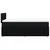 vidaXL vidaXL Box spring postelja z vzmetnico črna 80x200 cm blago, (21307830)