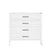 Hanah Home Komoda Sfn-1004-Dd-1, 90x89x45 cm, Bela