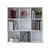 Hanah Home polica za knjige HC121, 90 cm, bela