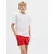 Jack & Jones Junior Šorts za dečake 12273841, Crveni