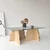 HANAH HOME Sto za dnevnu sobu Canyon Sapphire Oak Fume