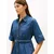 TOMMY HILFIGER Obleka moder denim