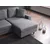Atelier del Sofa Ugaona sofa na razvlačenje Flavia, 230x72x125 cm, Siva