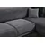 Atelier del Sofa Ugaona garnitura 96x85x287cm Antracit