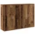 Kreveta 2 pcs Staro drvo 60 x 31 x 84 cm Konstruirano drvo
