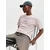 JACK & JONES Majica JORNORREBRO vinsko rdeča/bela