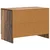 Noćni ormar Staro drvo 62 x 34,5 x 44,5 cm Konstruirano drvo