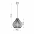 Sollux SL.0639 - Luster na sajli APRILLA 1xE27/60W/230V