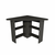 HANAH HOME Radni sto Corner Anthracite