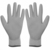 vidaXL Radne rukavice PU 24 Para bijela-siva Veličina 9 / L