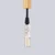 Sollux SL.1339 - Luster na sajli ARCHE 1xG9/8W/230V zlatna