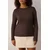 Trendyol Curve Ženska bluza Tbbaw25Af00027, Smeđa