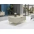 Hanah Home Klub sto Luxe 90x40x60cm Pesak