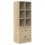Highboard s ladicama Sonoma hrast 45,5 x 34 x 127 cm
