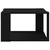 Kava Stol Crni hrast 85 x 55 x 31 cm