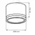 LED stropno svetlo PARIS 1xGX53/6W/230V crno