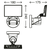 TELEFUNKEN  Reflektor LED 16W 4000K 304504TF srebrni