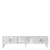 Hanah Home TV Komoda Varna, 150x44,6x29,6 cm, Bela