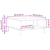 Kava Stol Staro drvo 60 x 60 x 30 cm