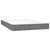 Vidaxl Box spring postelja z vzmetnico temno siva 120x200 cm blago