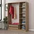 Hanah Home Garderober Kale-2282, 135x210x52 cm, Hrast
