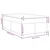 Vidaxl Box spring postelja z vzmetnico krem 120x200 cm blago