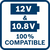 BOSCH plavi alat GKF 12V-8 Solo Akumulatorska glodalica