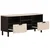 TV ormar Finš bijelog pranja 100 x 33 x 46 cm Čvrsto drvo manga