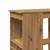 Vidaxl vidaXL Barska miza s predali Artisan hrast 90x47,5x103,5 cm