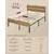 Songmics Posteljni okvir 215x167x1003 cm rjav