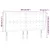 Vidaxl Vzglavje z ušesi temno modra 203x23x118/128 cm žamet