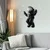 Wallity Zidna dekoracija Cosmonaut 4, 35cmx47cmx10cm, Crna