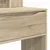 Vidaxl Toaletne mize za spalnice Sonoma hrast 80 x 39,6 x 135 cm