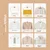 Ecoco Set ofingera, 10 komada, Beli