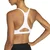Ženski nedrček adidas Optime Essentials Workout Light Support Bra White S