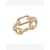Daniel Wellington Crystal Link Prstan Roza