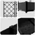 Vrtna saksija 2 pcs Crna 80 x 40 x 125,5 cm Plastika