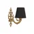 Opviq Zidna lampa Lily, 15x10x13cm, IP20, Zlatno-crna boje