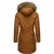 Ragwear Zimska jakna Tawny bež/rjava