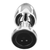 ToyJoy Buttocks The Glider Vibrating Metal Buttplug Large Silver