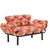 Atelier del Sofa Dvosed na razvlačenje Nitta 155x85x73cm Šareni