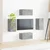vidaXL 2 pcs Betonsko siva